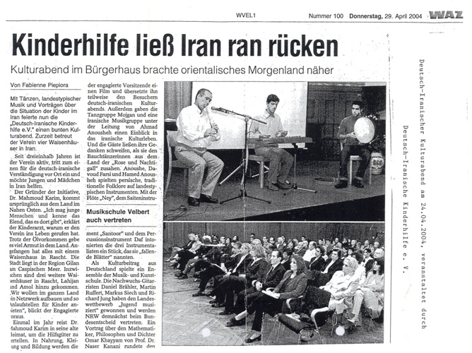 Verein Deutsch-Iranische Kinderhilfe e.V.