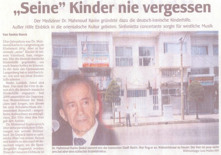 Verein Deutsch-Iranische Kinderhilfe e.V.