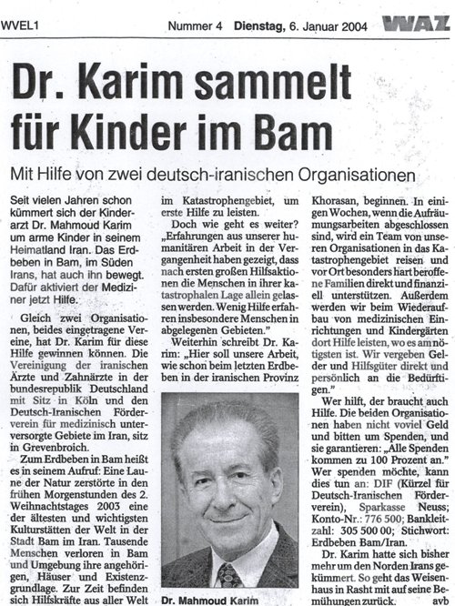 Verein Deutsch-Iranische Kinderhilfe e.V.